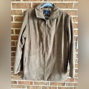 London Fog All Weather Suede Coat